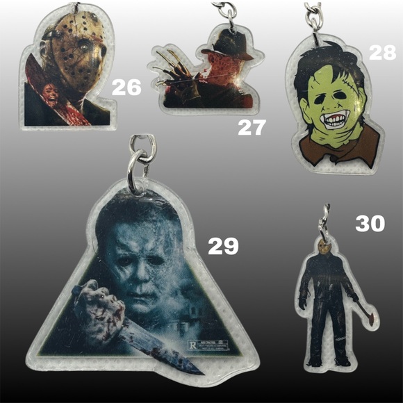 Classic Horror Keychains - Picture 5 of 8